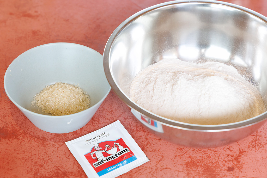 ベーグルづくりの材料/ベーグルづくりワークショップ