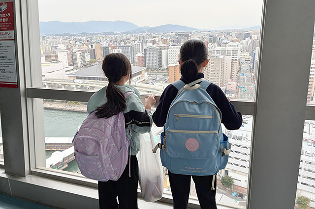 ベイサイドプレイス博多埠頭散策/ポケマルおやこ地方留学（福岡県/古賀市）