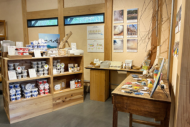 「新三郎商店」店内/ポケマルおやこ地方留学（福岡県/古賀市）