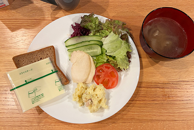 「快生館」朝食/ポケマルおやこ地方留学（福岡県/古賀市）