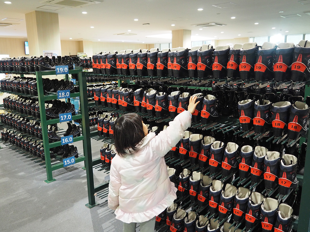 貸出のスケート靴/三井不動産アイスパーク船橋（千葉県/船橋市）