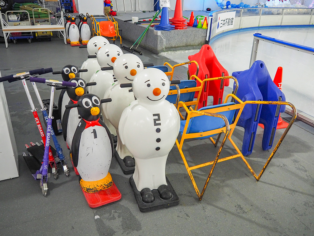 初心者や子どもが楽しめるそり/三井不動産アイスパーク船橋（千葉県/船橋市）