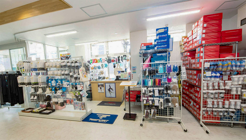 スケートショップ「アイススペース」/三井不動産アイスパーク船橋（千葉県/船橋市）