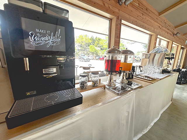 OMOYAハウスにあるドリンクコーナー/BUB RESORTつくば（茨城県/つくば市）