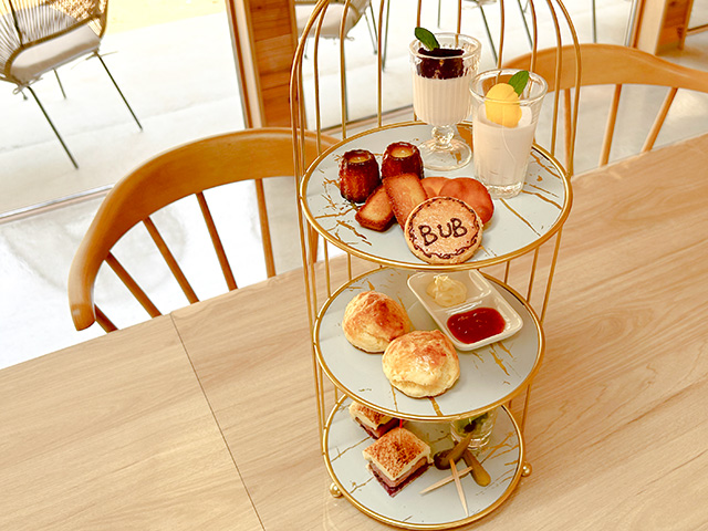 つくばだけのサービス、アフタヌーンティ/BUB RESORTつくば（茨城県/つくば市）