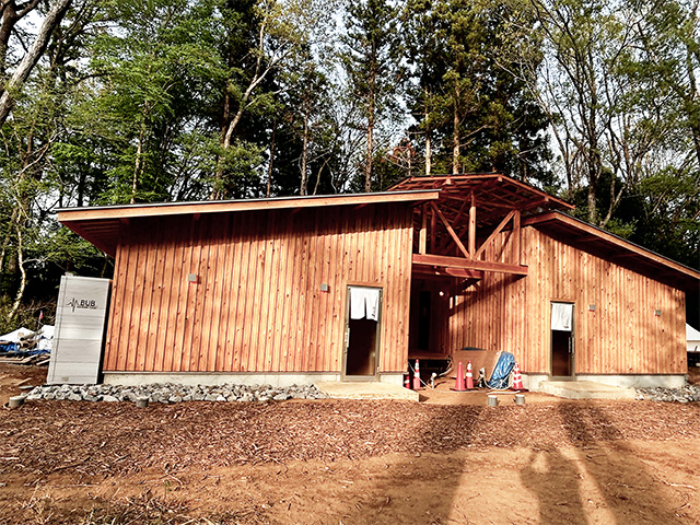 シャワー棟/BUB RESORTつくば（茨城県/つくば市）