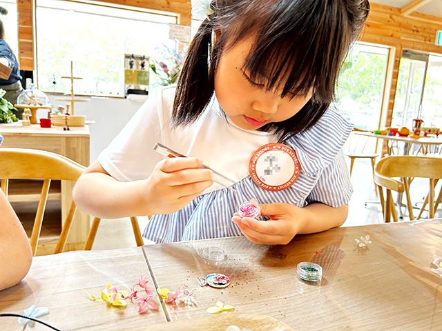 OMOYAハウスでネックレスづくり/BUB RESORTつくば（茨城県/つくば市）