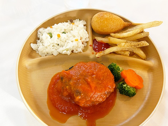 子ども用のワンプレート夕食/BUB RESORTつくば（茨城県/つくば市）