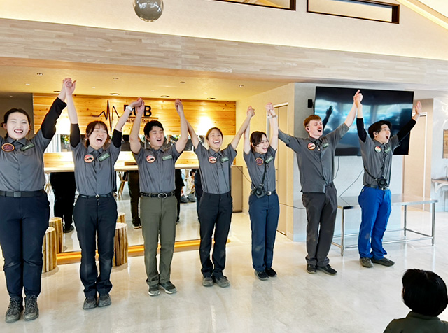 2日目のクルーの方々/BUB RESORTつくば（茨城県/つくば市）