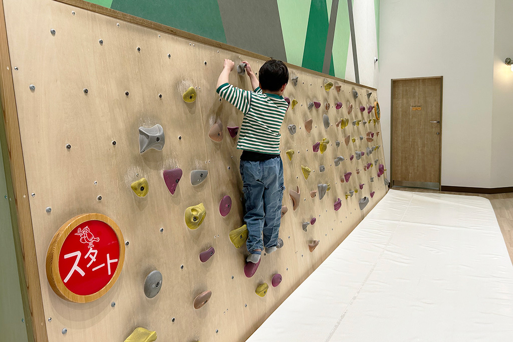 ボルダリングウォール/京王あそびの森 HUGHUG(東京都/日野市)