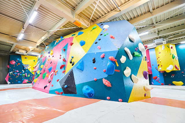 ボルダリングエリア／ディーボルダリングプラスリード春日部（埼玉県／春日部市）