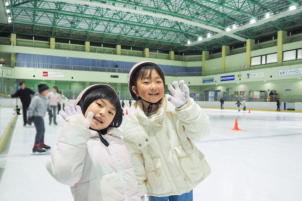 スケートリンクでの様子/江戸川区スポーツランド（東京都/江戸川区）