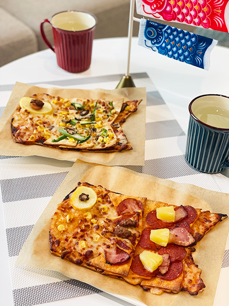 こいのぼりピザ/「ピザアカデミー こどもの日スペシャル」ドミノ・ピザ全店舗