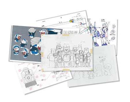 貴重な制作資料の展示/映画ドラえもんの世界展 大阪会場(大阪府/大阪市)