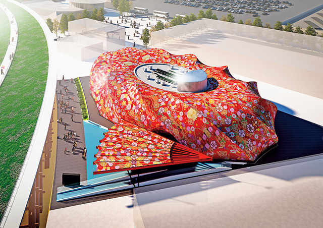 未来都市「ウエルネススマートシティ®」外観/大阪・関西万博(大阪府/大阪市)