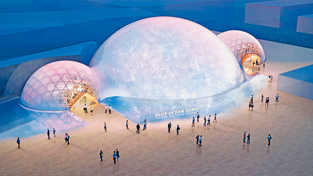 BLUE OCEAN DOME/大阪・関西万博(大阪府/大阪市)