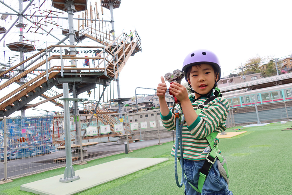 ハーネスをつけて講習/HUGTRATOPS(ハグトラトプス)(東京都/日野市)