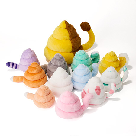 うんこ動物ぬいぐるみ(全12種類)/うんこミュージアム TOKYO リニューアルオープン(東京都/江東区)