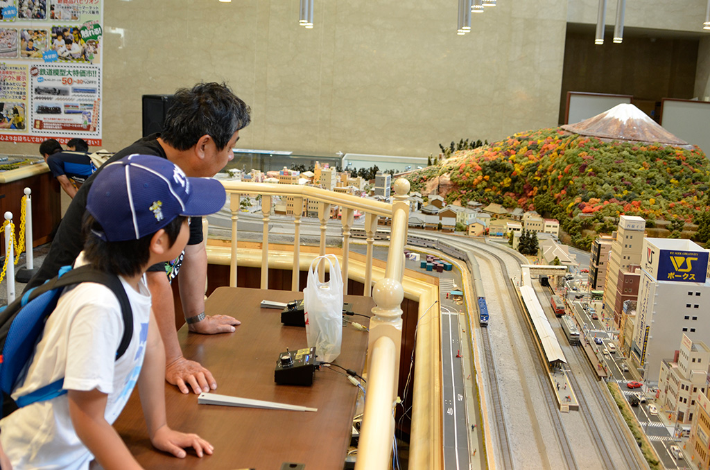 鉄道サークル広場で模型走行を実演/レールエキスポ 2025 in HS京都（京都府/京都市）