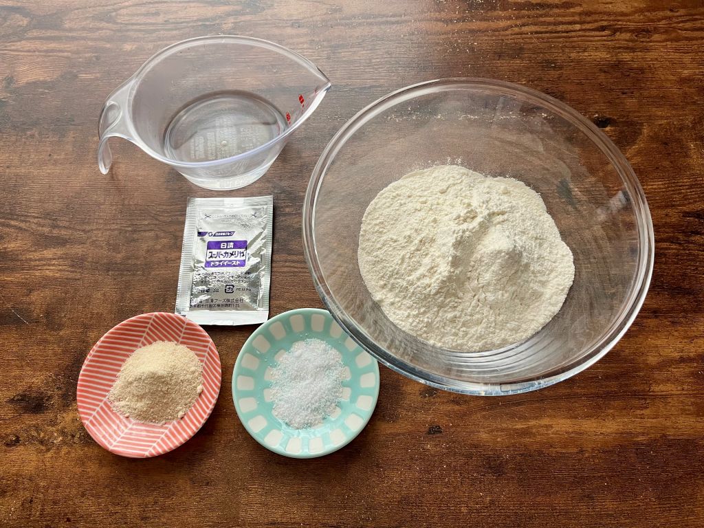 ベーグルの材料