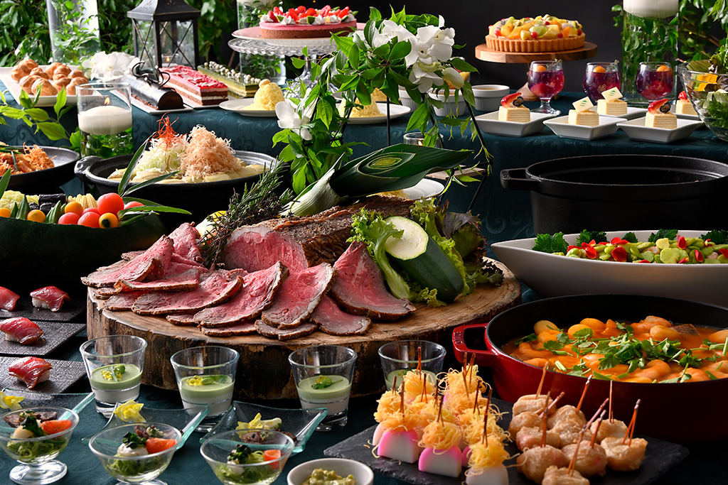 ほたるの夕べ ディナービュッフェ／ホテル椿山荘東京