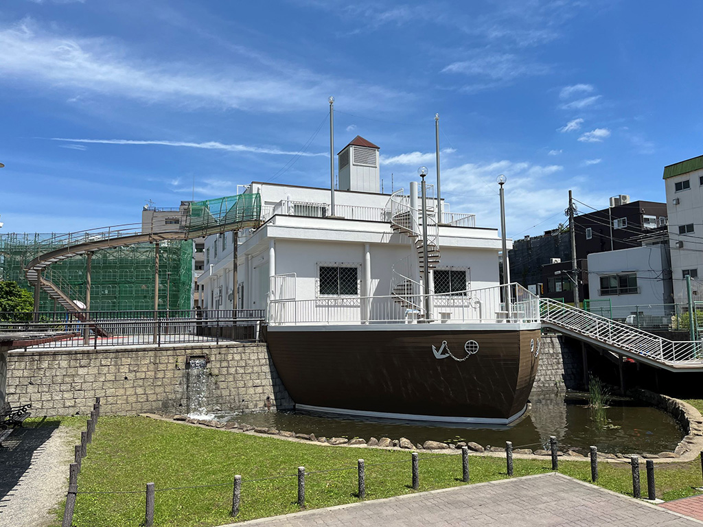 船形施設/大横川親水公園（東京都/墨田区）