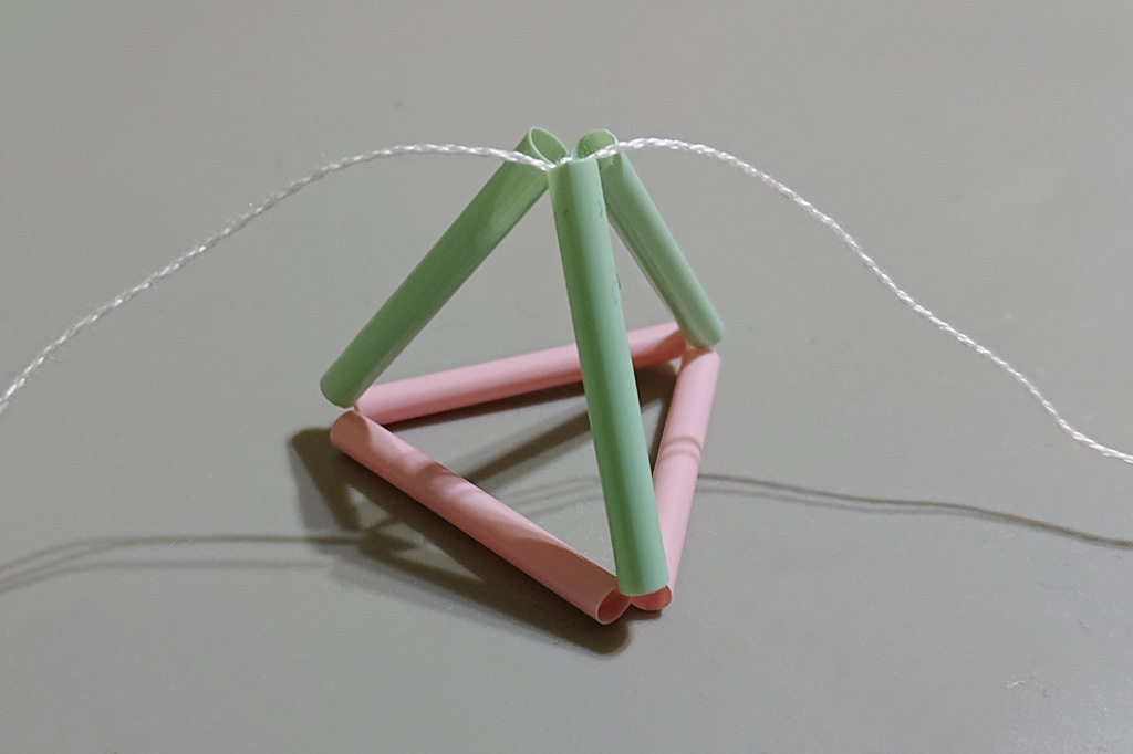 正四面体の完成