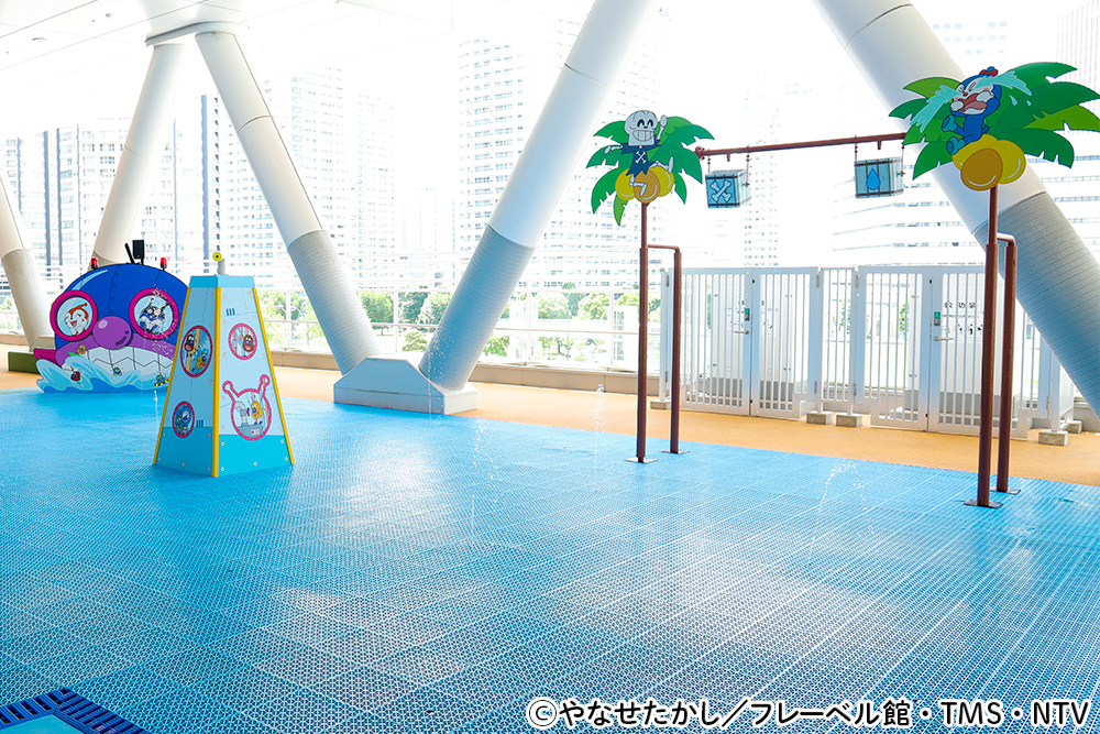 安心して遊べる「小さい子ゾーン」/横浜アンパンマンこどもミュージアム　水あそびひろば（神奈川県/横浜市）