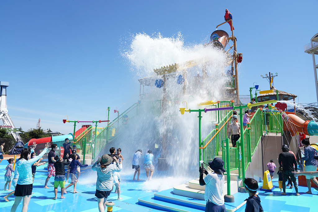 「わいわいジャングル」/プールWAI(Water Amusement Island)よみうりランド(東京都/稲城市)