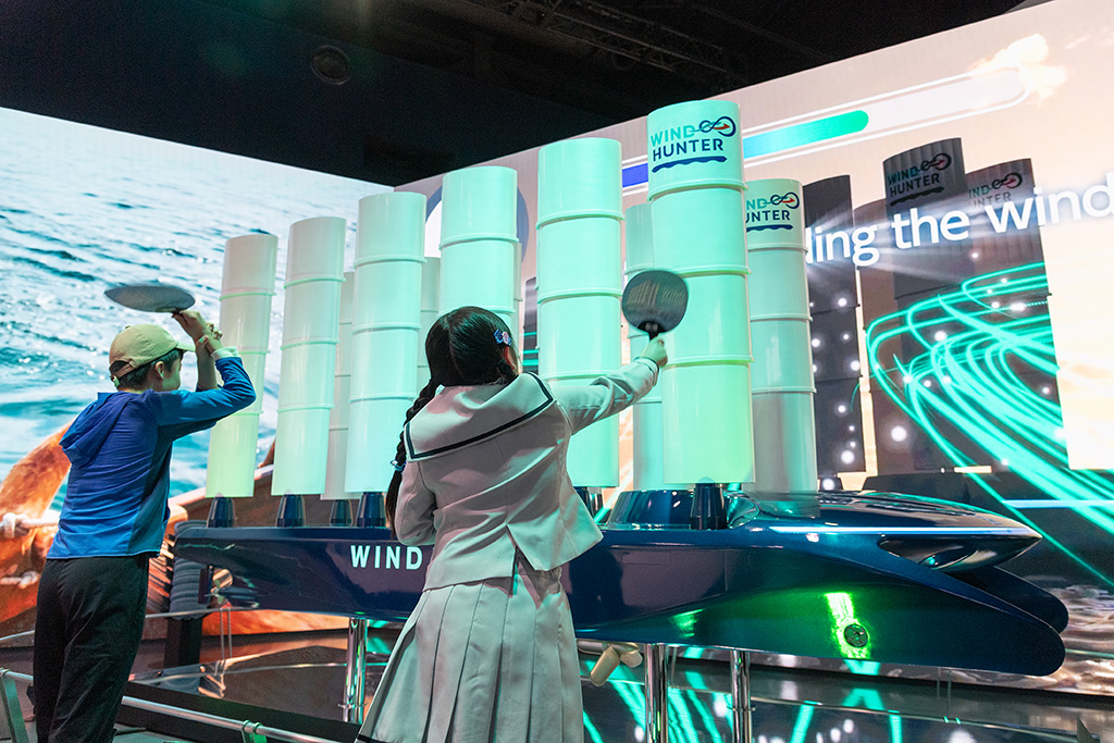 シミュレーション航海の様子