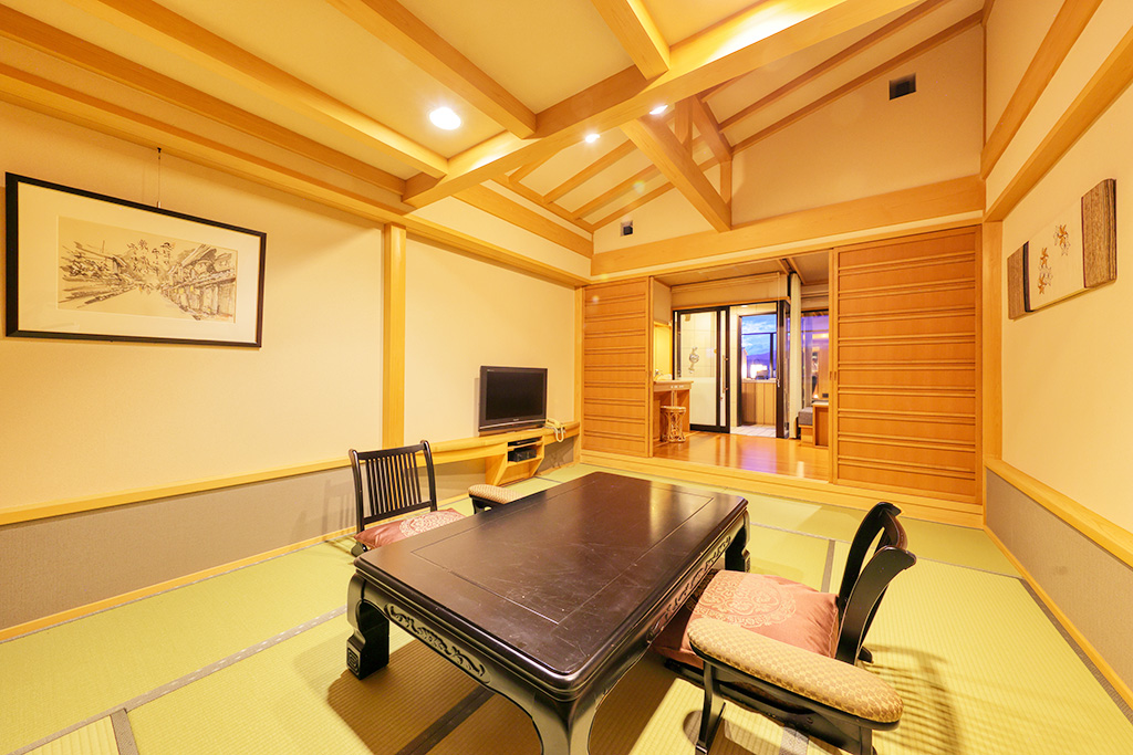 露天風呂付き客室/飛騨高山温泉 宝生閣(岐阜県/高山市)