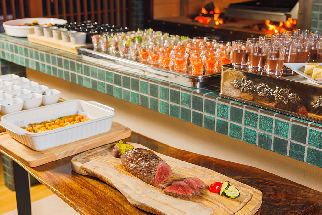 蔵王牛薪グリル&約10種のハーフビュッフェ/JURIN (山形県/蔵王温泉)