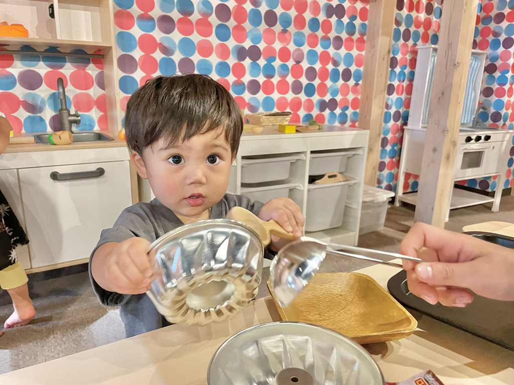 おままごとの様子/KIDS PLAYGROUND//NASU（栃木県／那須町）