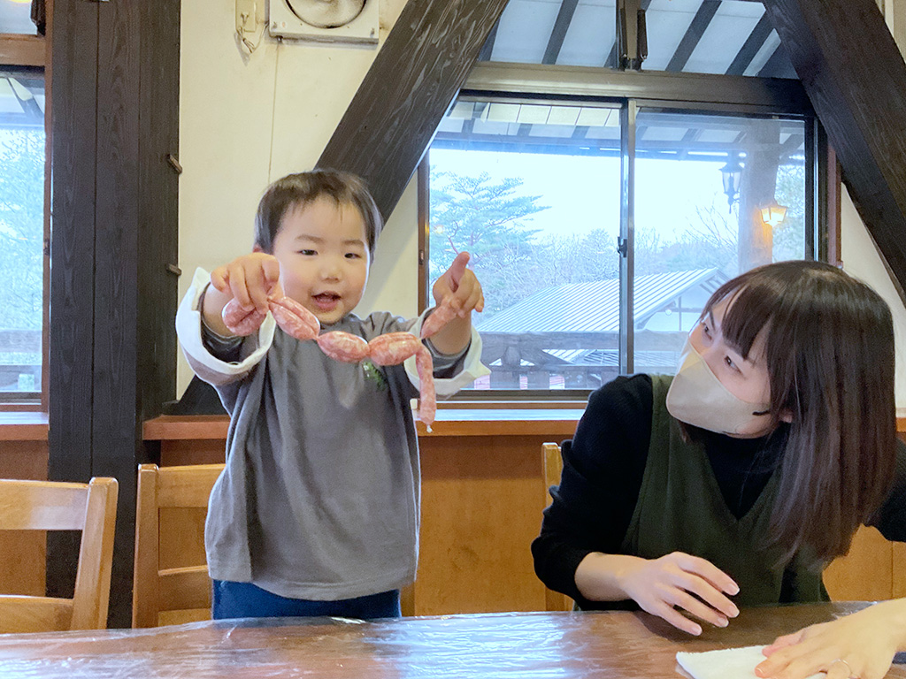 ソーセージ作り体験/那須高原 南ヶ丘牧場（栃木県／那須町）