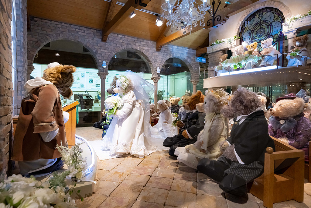 テディたちのジオラマ/那須テディベア・ミュージアム（栃木県／那須町）