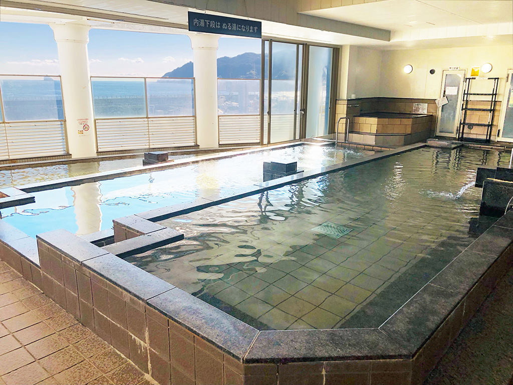 朝日の湯シーサイドスパの大浴場/道の駅 伊東マリンタウン(静岡県/伊東市)
