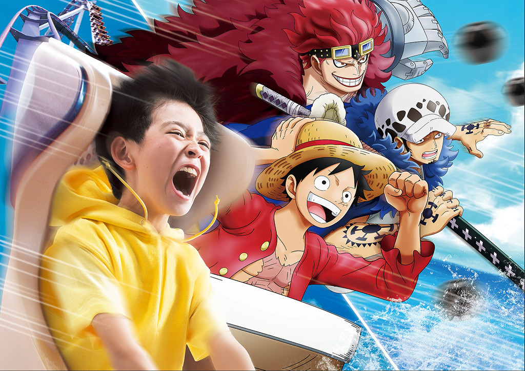 「ワンピース×ストーリー・ライド」│ワンピース・プレミア・サマー 2025/ユニバーサル・スタジオ・ジャパン(大阪府/大阪市)
