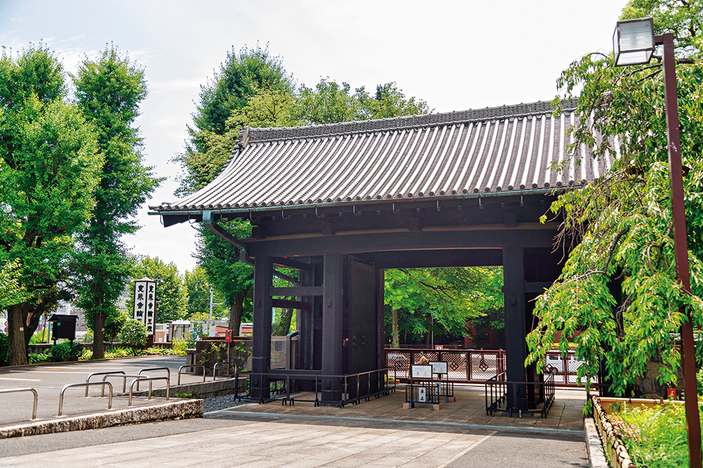寛永寺旧本坊表門