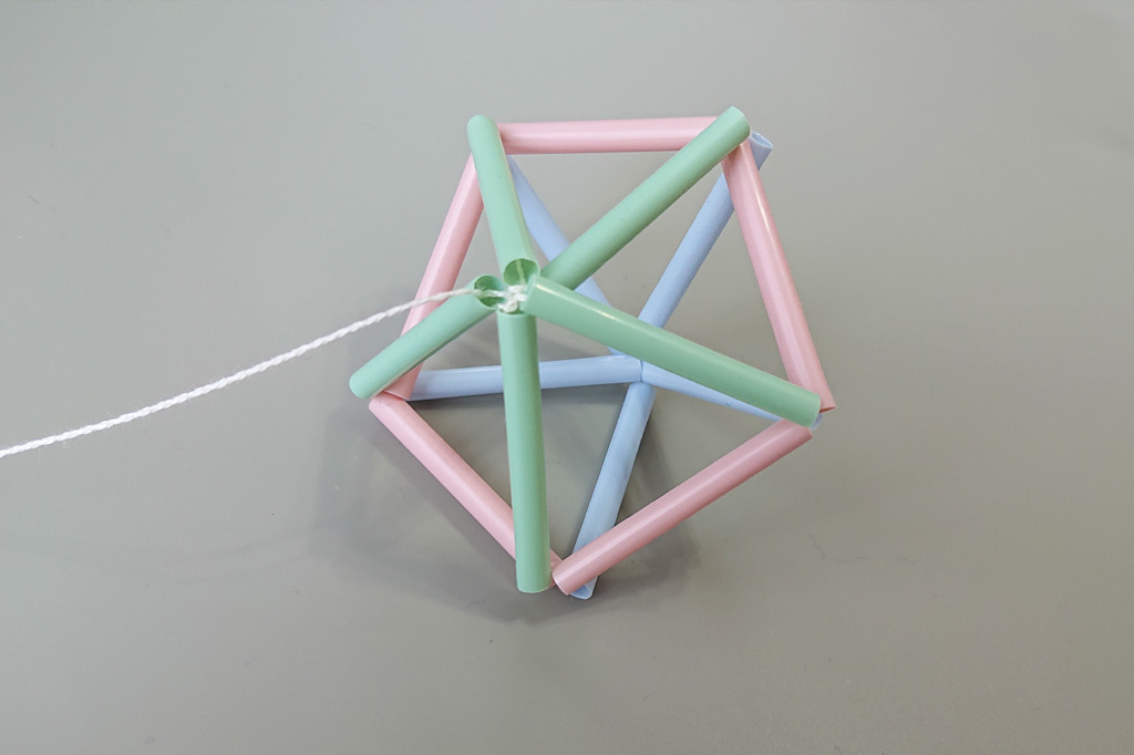 十面体の感性／自由研究-工作-ヒンメリ