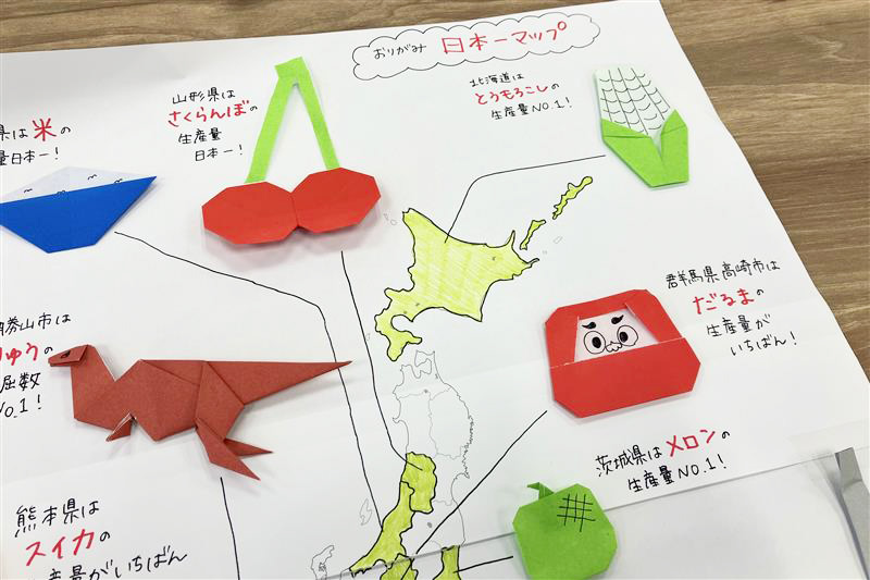 まとめ方のコツ│【自由研究】折り紙で世界地図づくり