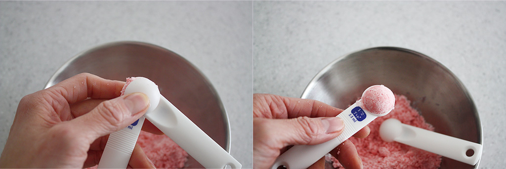 ラムネの形を作る│【自由研究】シュワシュワ手づくりラムネ