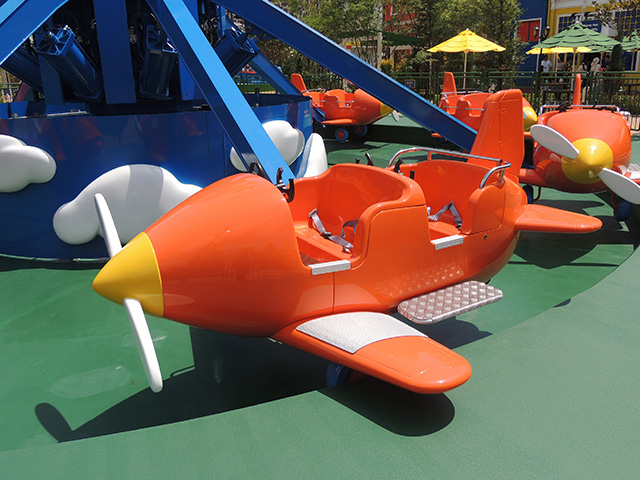 アンクルパイロットのフライトアドベンチャーの座席/ハウステンボス（長崎県/佐世保市）