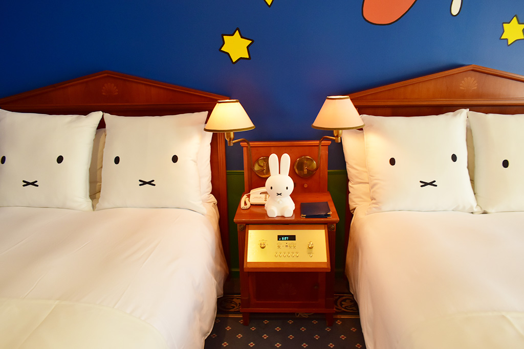 ホテルアムステルダムのミッフィールーム/ハウステンボス（長崎県/佐世保市）