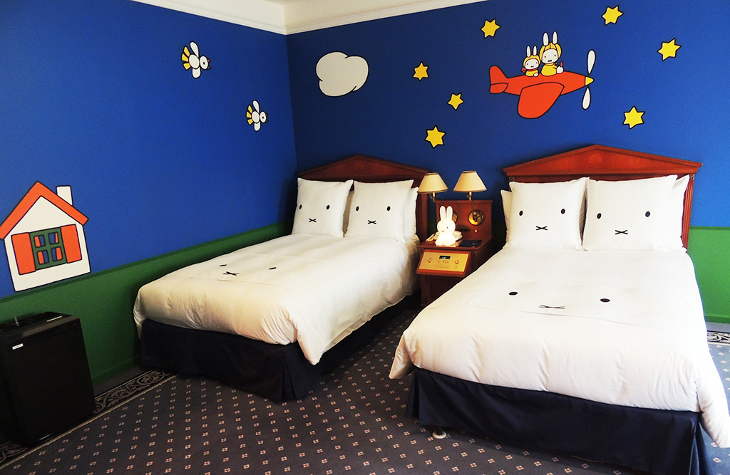 ホテルアムステルダムのミッフィールーム/ハウステンボス（長崎県/佐世保市）