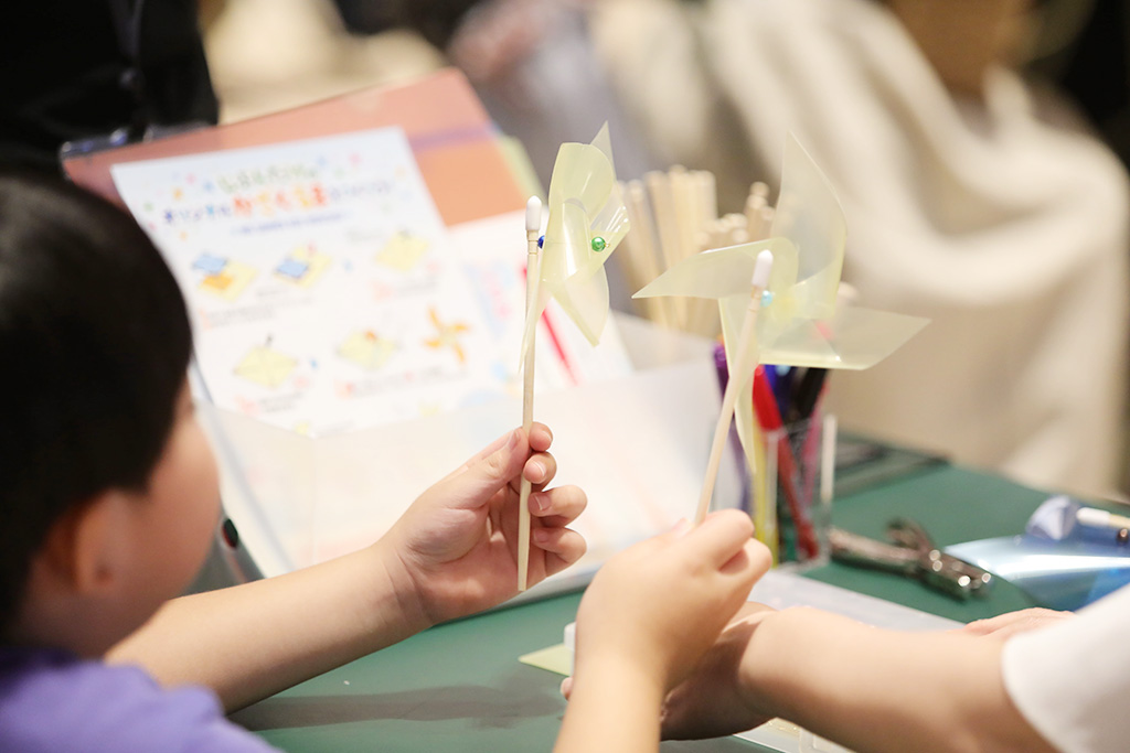 「オリジナルかざぐるまづくり」ワークショップ/HIBIYA MID SUMMER 2025（東京都/千代田区）