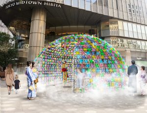東京ミッドタウン日比谷で「HIBIYA MID SUMMER 2025」開催　約1500個のかざぐるまや親子ワークショップで夏を満喫