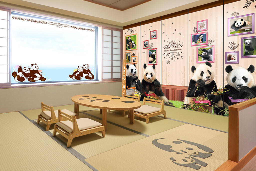 「Panda Family Museum Room」/南紀白浜マリオットホテル（和歌山県/白浜町）