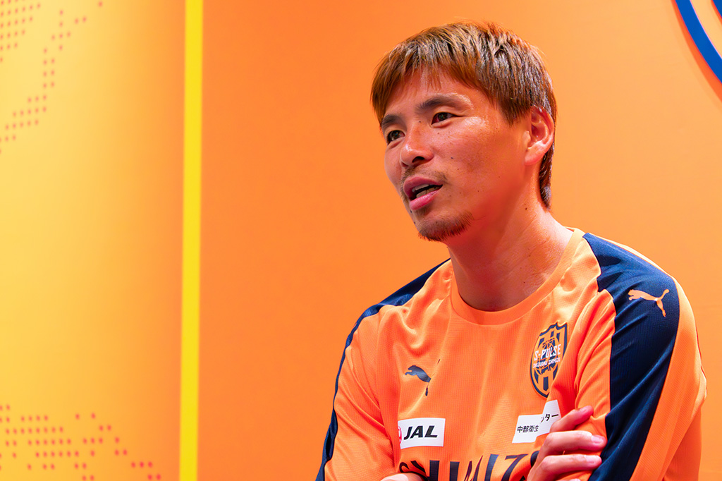 清水エスパルス所属・乾貴士選手