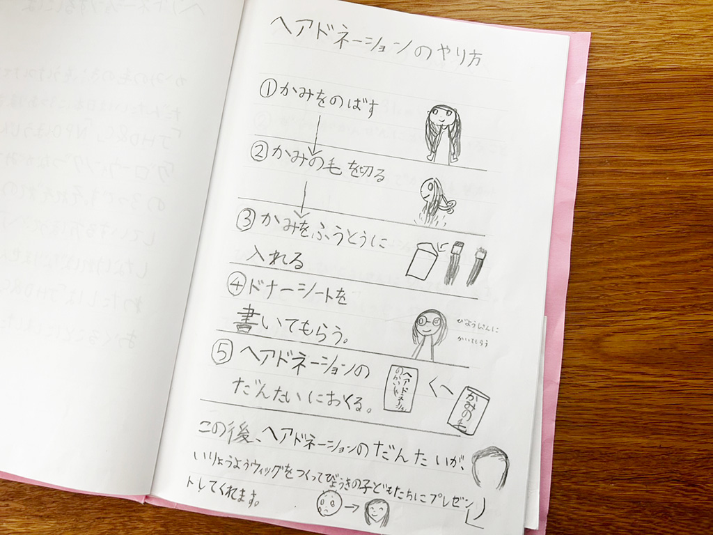【自由研究】ヘアドネーション