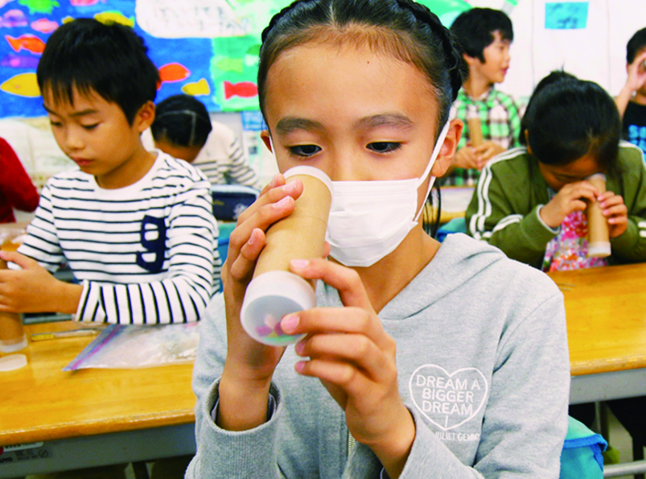 万華鏡のワークショップ/夏休み宿題フェスティバル in スカイガーデン(神奈川県/横浜市)
